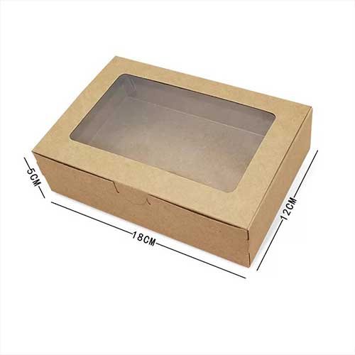 Kraft Window Boxes